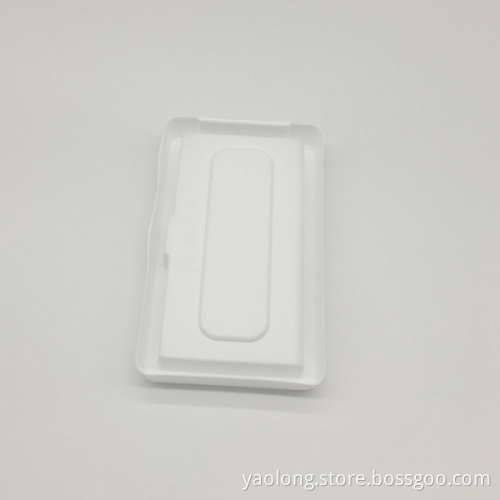custom PVC transparent blister packing tray for earphone